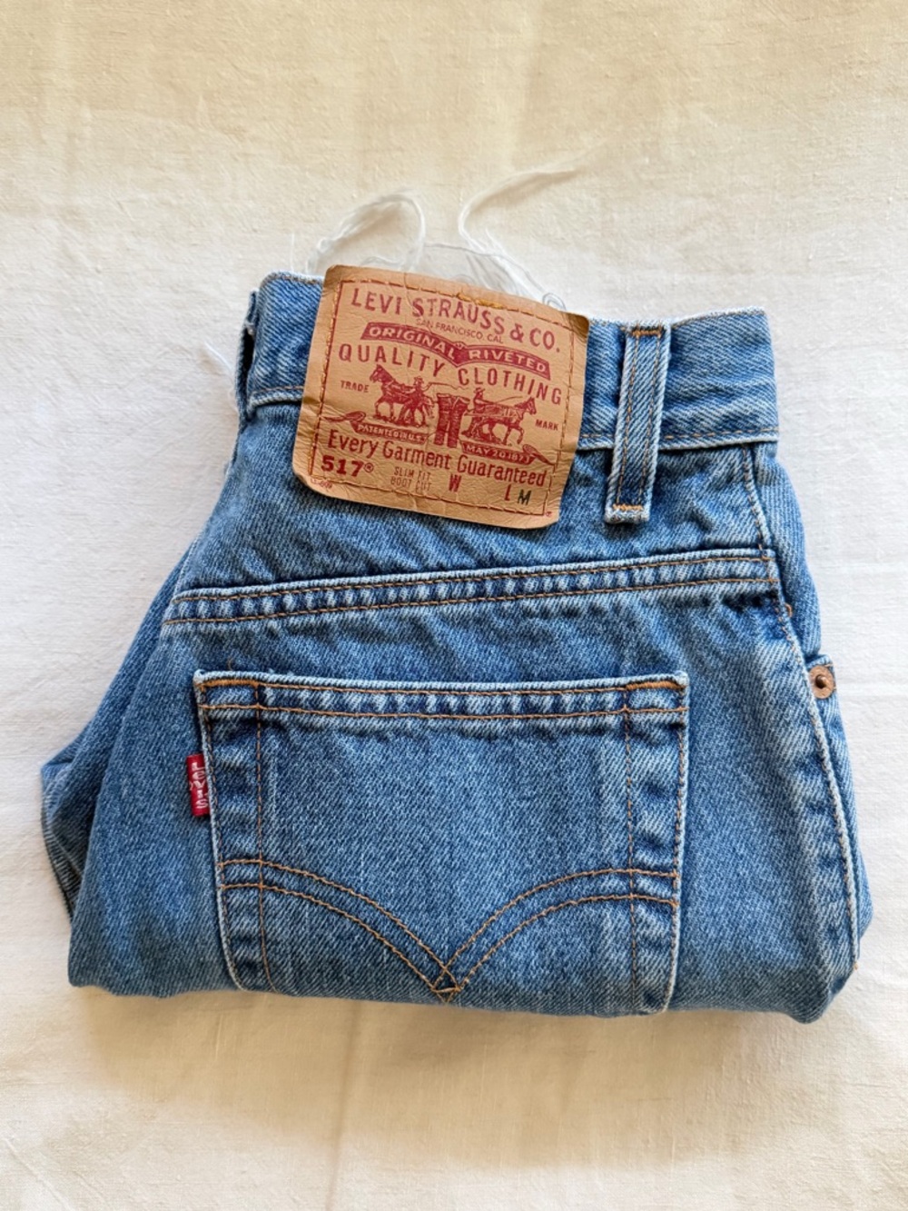 Levi's Light Blue Denim Short